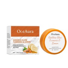 Turmeric Lemon Bath Soap ntle Cleansing Moisturizing Skin Body