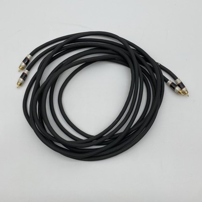 Monster Cable M Series 12 Foot RCA Audio Interconnect Cable Pair