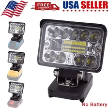 Portable LED Work Light for Bauer 20V Lithium Battery with USB Portable QC3.0 US