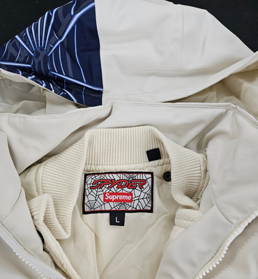 Supreme x Spyder Technical Jacket Stone White FW24 Men's Supreme x Spyder Technical Jacket Stone White FW24 Men's