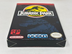 NES Nintendo - Jurassic Park - CIB Complete in Box w/ Manual & Poster - Tested