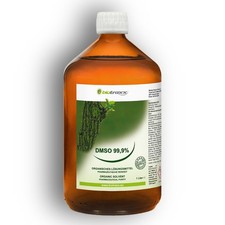 Biotraxx - DMSO Dimethyl Sulfoxide Organic solvent 99.9%, 1000 ml  Glass Bottle