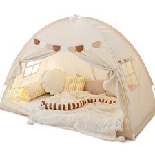 Sherilyn Twin Size Bed Canopy Bed Tents Dream Tent on Bed Privacy Space Black...