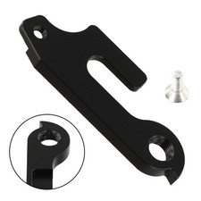 Crochet arrière aluminium pour dérailleur vélo pliant Brompton stabilité lon