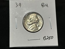 1939-P Jefferson Nickel - BU/Uncirculated 5C - B250