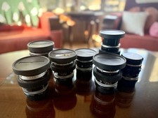 CANON FL 19 28 35 55 58 85 135 lens set / CINE-MODDED