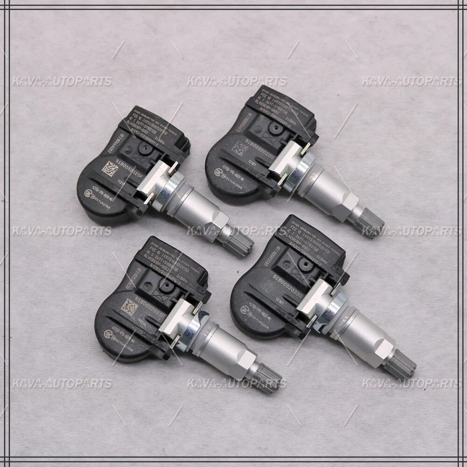 NUEVO 4 PIEZAS 42753-TP6-A820-M1 SENSOR DE PRESIÓN DE NEUMÁTICOS TPMS para Honda CR-V 2012-2013 Foto 3 de 4
