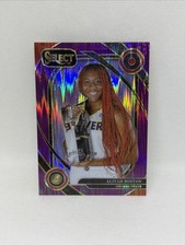 ALIYAH BOSTON 2025 PANINI WNBA SELECT #250 COURTSIDE PURPLE FLASH PRIZM 51/149