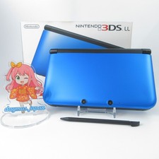   Very Good  Nintendo 3DS LL XL Blue x Black Console Japanese Edition DEN1117/01