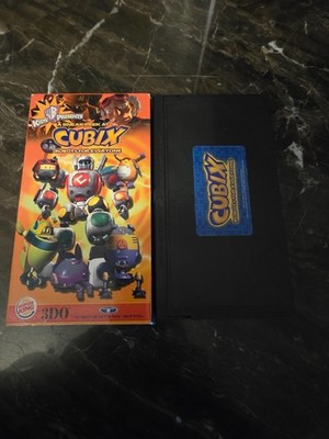 Cubix 3DO Nintendo GameCube VHS Burger King Promotional 2001 Good Condition 