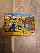Vintage Plastic Hut Educational and Fun Toy Build Your Own Hut No. 296 Hong Kong