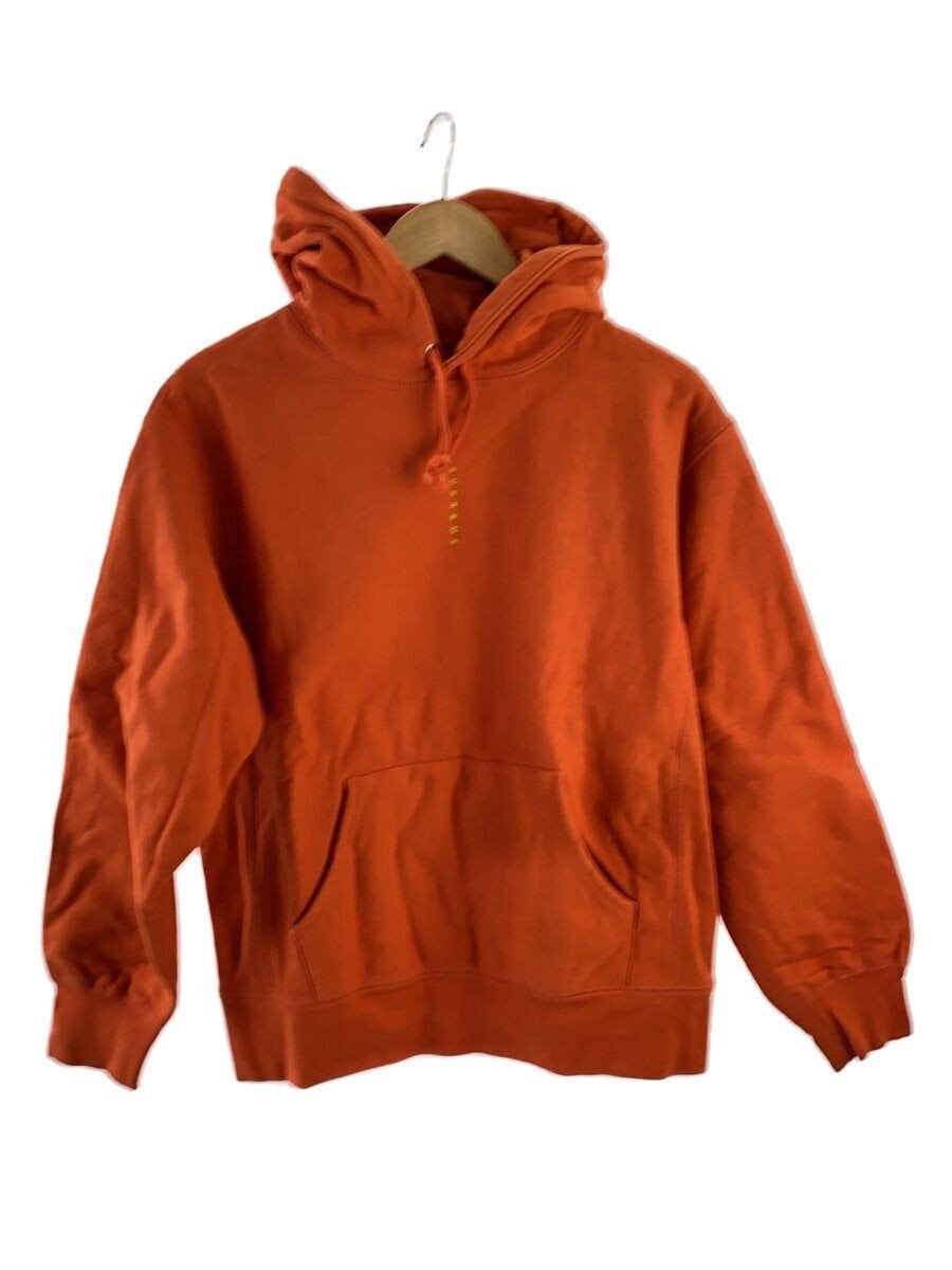 Supreme hoodie micro logo hooded sweatshirt S cotton Orange