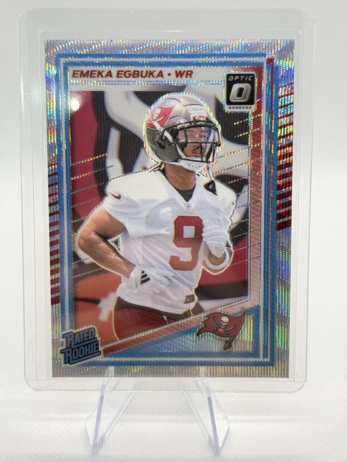 2025 Panini Donruss Optic Premium Box Set EMEKA EGBUKA #265 Rookie WAVE /300