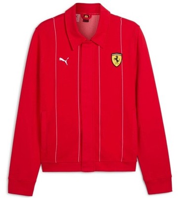 PUMA Ferrari Race Premium Track Top Jacket 630207 02 RED Men's MEDIUM M