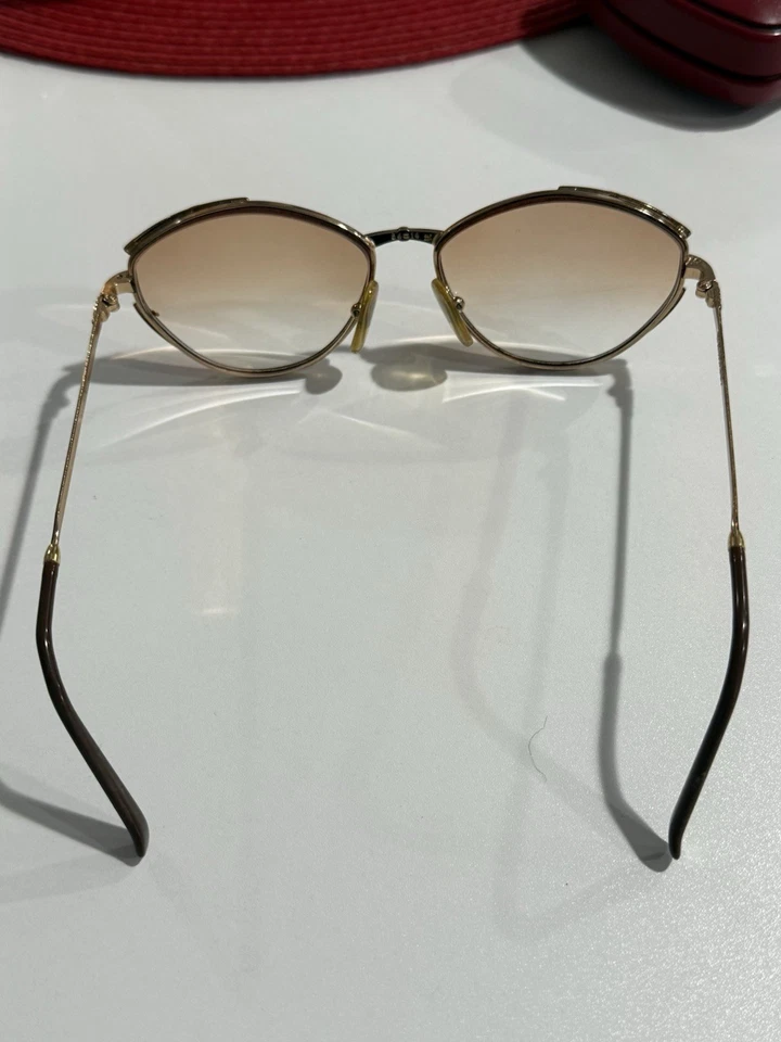 VintageNina Ricci Tortoise color frame 2020 CL07 L 1000 Prescription Sunglasses - Image 3 of 4