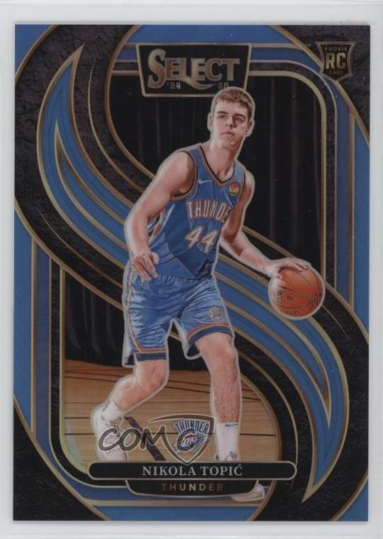 2024 Select Premier Level Light Blue Prizm /299 Nikola Topic #171 Rookie RC 1o3m