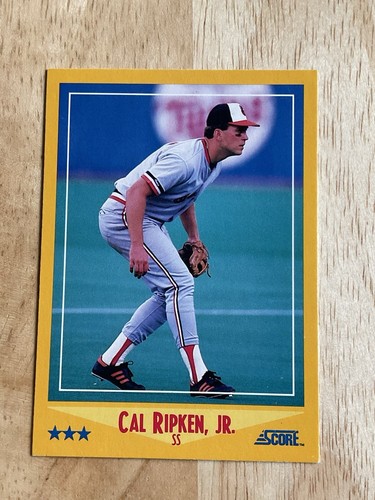 1988 Score Cal Ripken # 550