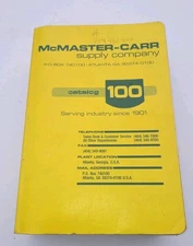 McMaster Carr Supply Company Catalog 100 RARE  1994