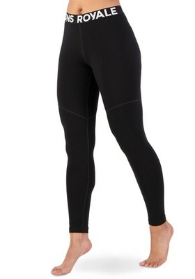 Mons Royale Damen Cascade Merino Legging Black | Größe M