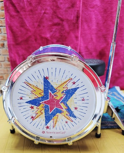 American Girl Logan Everett's Rhytmic Drum Set - Set ritirato - Tenney Music - Foto 12 di 12