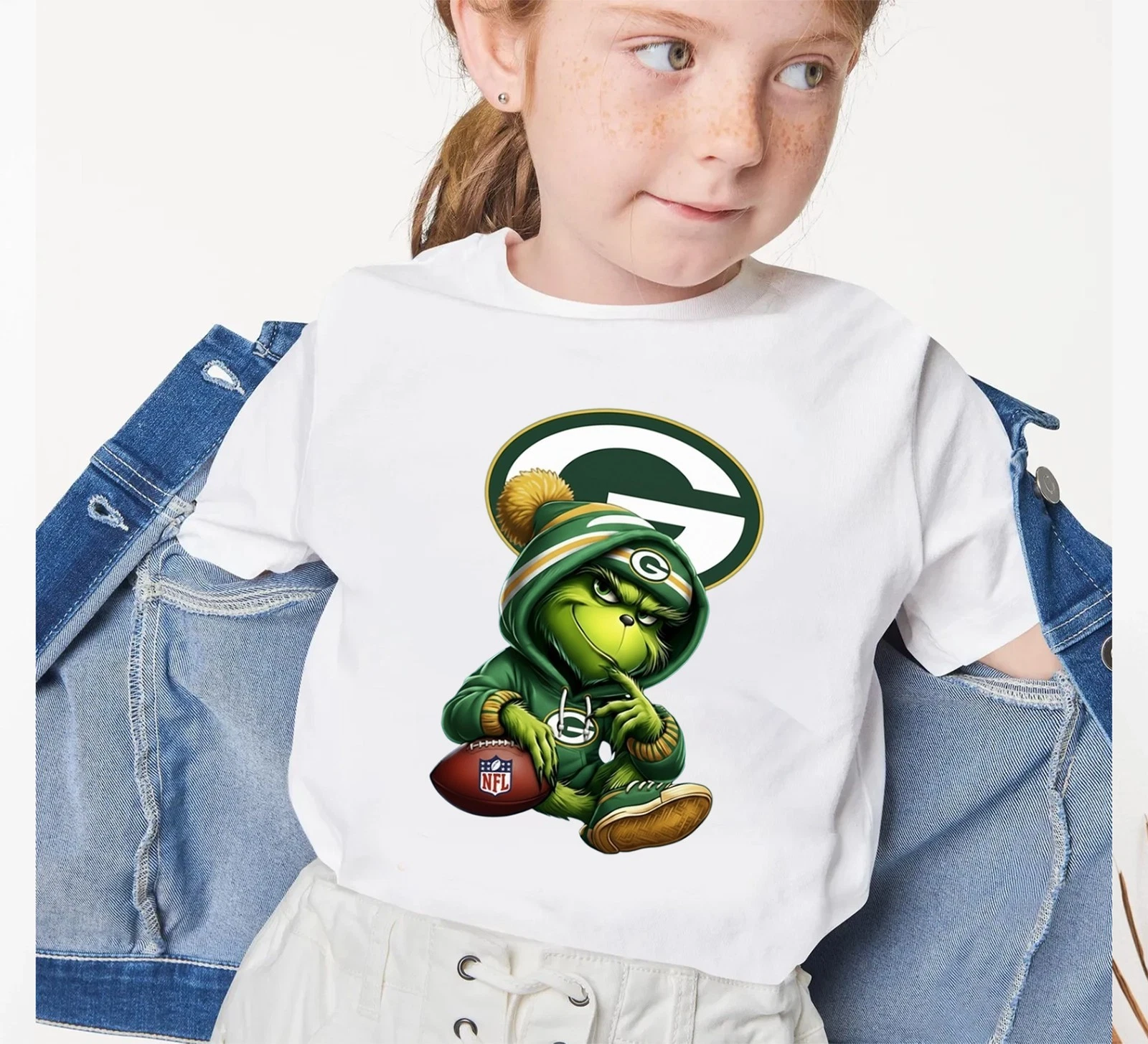 Green Bay Packers Grich Football T-Shirt