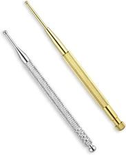 2Pcs Acupressure Pen Trigger Point Massage Tool, Acupuncture Fascia Face Finger 