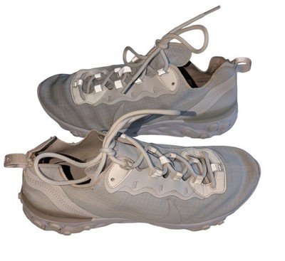 Herren Nike React Element 55 Pure Platinum BQ6167-101 US 9,5 UK 8,5 Gebraucht