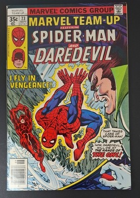Marvel Team-Up (1972) # 73 Spider-Man & Daredevil 1978