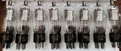 Western Electric 310A Small Punch 1959 Excellent Testing Values Matched Pair