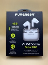 PureGear PureBoom Orbs Pro Active Nosie Cancellation Wireless Earbuds Open Box