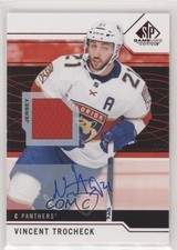 2018-19 Upper Deck SP Game Used Red Auto Jersey Vincent Trocheck #26 Auto 0c6