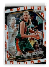 Lauren Jackson 2025 Panini Prizm WNBA WNBA Logo Prizms #91 Seattle Storm