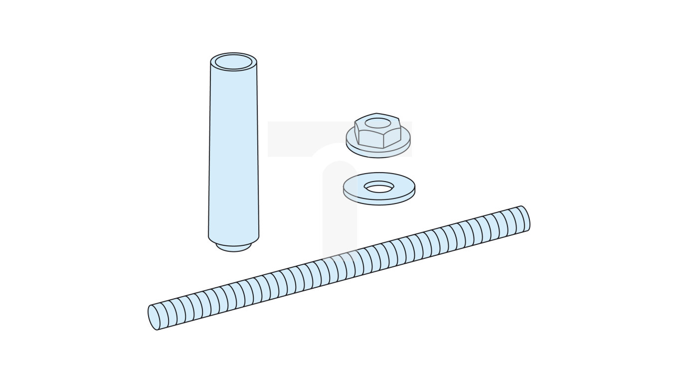 PrismaSet 150mm spacers for LINERGY LGYE LVS04646 profile /2 pcs/