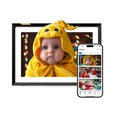 Nixplay AI-Enhanced Digital Picture Frame | Stunning HD Touch Screen Display ...