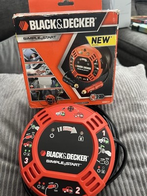 Black und Decker Simple Start Easy Jump Start Zigarettenanzünder unbenutzt in Box