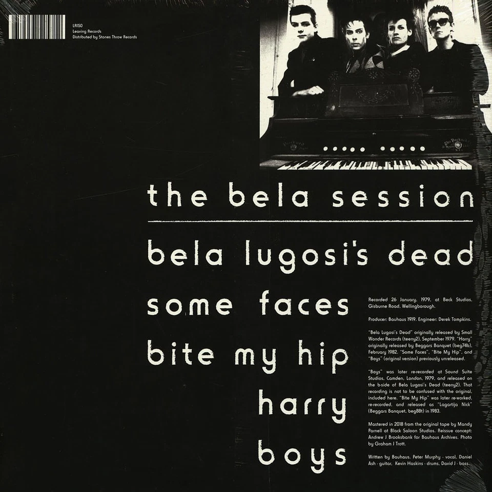Bauhaus - The Bela Session Black Vinyl Edition (2018 - US - Original) - Bild 2 von 2