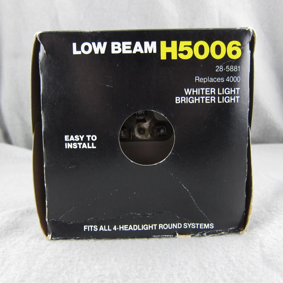 Faro halógeno PowerPlus de haz bajo General Electric H5006 NOS DE COLECCIÓN Foto 4 de 4