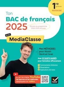 Ton Bac de français avec MediaClasse Bac 2025 (prog... | Buch | Zustand sehr gut