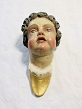 Große barocke Putte - Putto - Engel - Geschnitzt/gefasst - 1800 Jh. - Nr.02