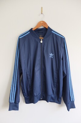 Adidas Originals Bomber Shell Trainingsjacke Blau L 2006 Trefoil Navy Originals