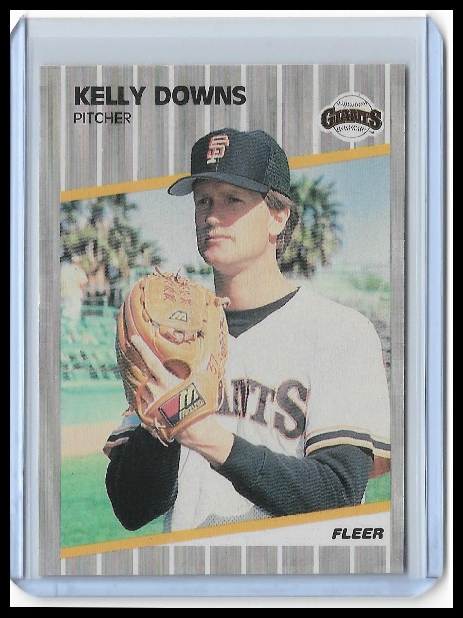 1989 Fleer Glossy - Kelly Downs #326