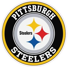 Pittsburgh Steelers Football Vinyl Decal Sticker Car Truck Bumper Tumbler Mug