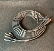 12ft RGB+LR Component Video+Audio Cable/Cord/Wire 5*RCA HDTV/LCD/LED/TV/DVR/DVD