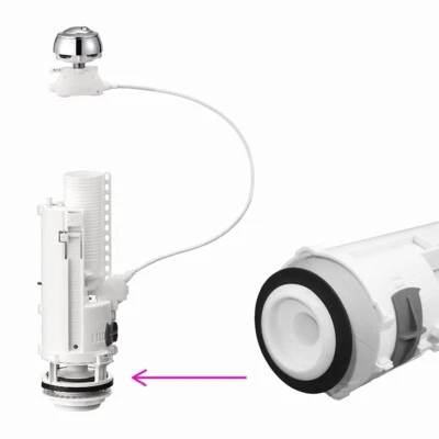 Joint caoutchouc soupape de chasse d'eau de toilette pour Siamp Models 49 50 ave