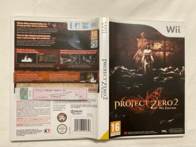 PROJECT ZERO 2 NINTENDO WII EDITION PAL English Espana CIB