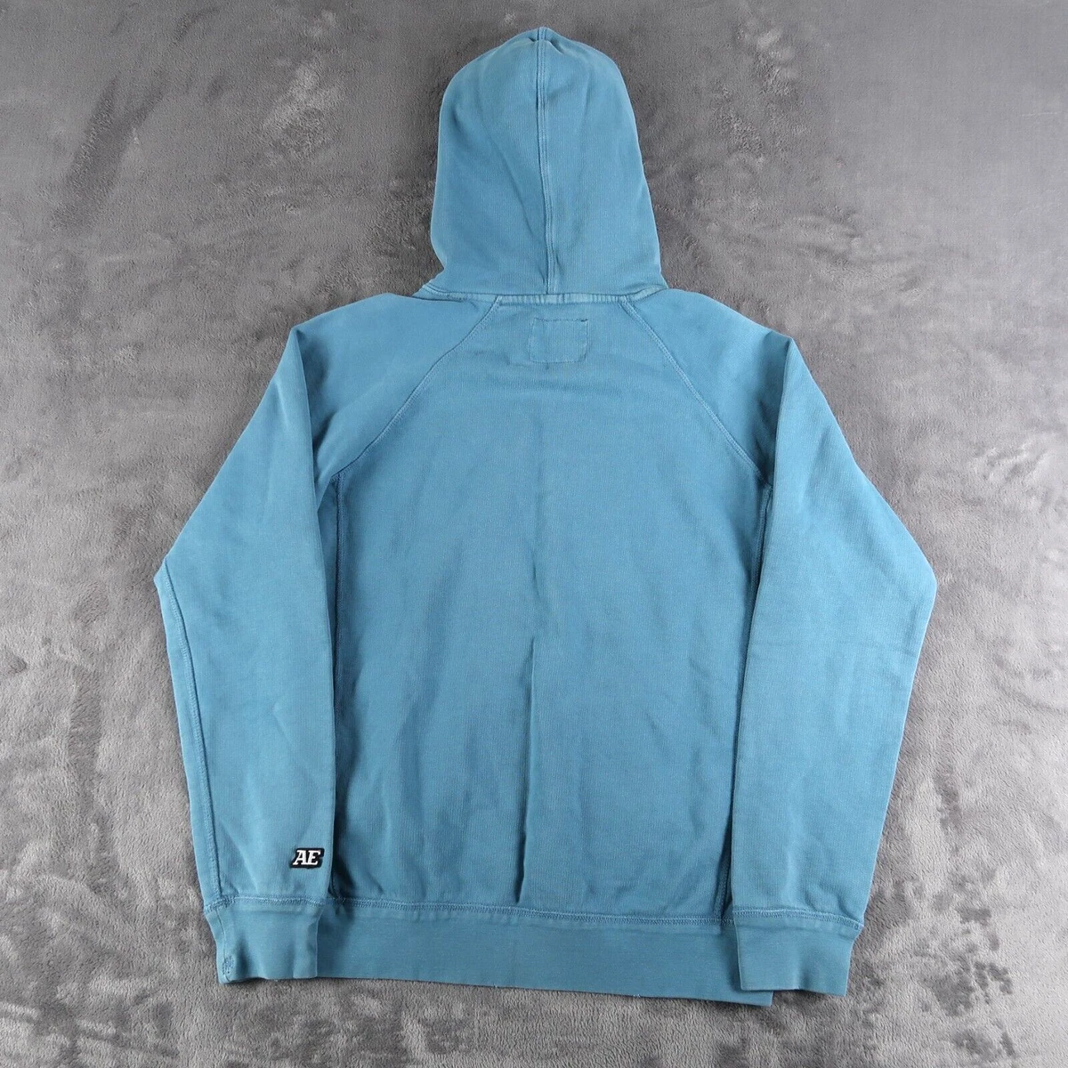 Light blue american eagle hoodie clearance