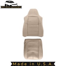 2008-2010 For Ford F250 Lariat Leatherette Driver Side Seat Covers Camel Tan 2008-2010 For Ford F250 Lariat Leatherette Driver Side Seat Covers Camel Tan