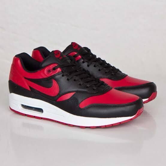 NIKE AIR MAX 1 PREMIUM QS BRED 28.5cm Nike Air Max Premium Bread Black Red US1