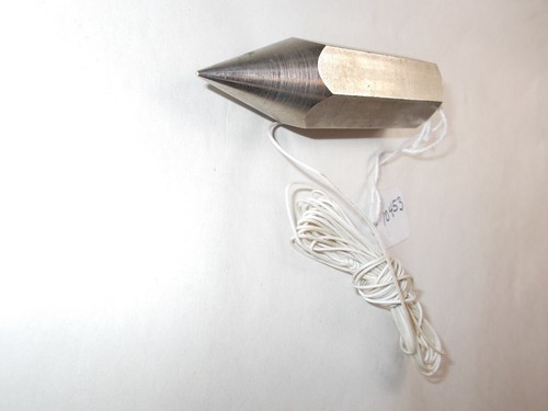 Plumb Bob, General No. 790, 8 oz. Vintage Nickle Plated Plumb Bob, Made in USA - Picture 4 of 5