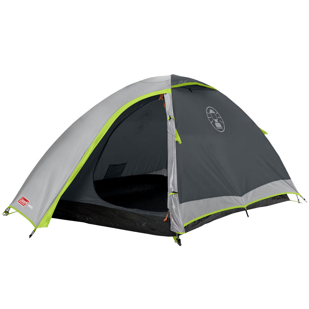 Coleman Darwin Tienda Campaña 3 Personas de la Familia Festival Viaje Gris